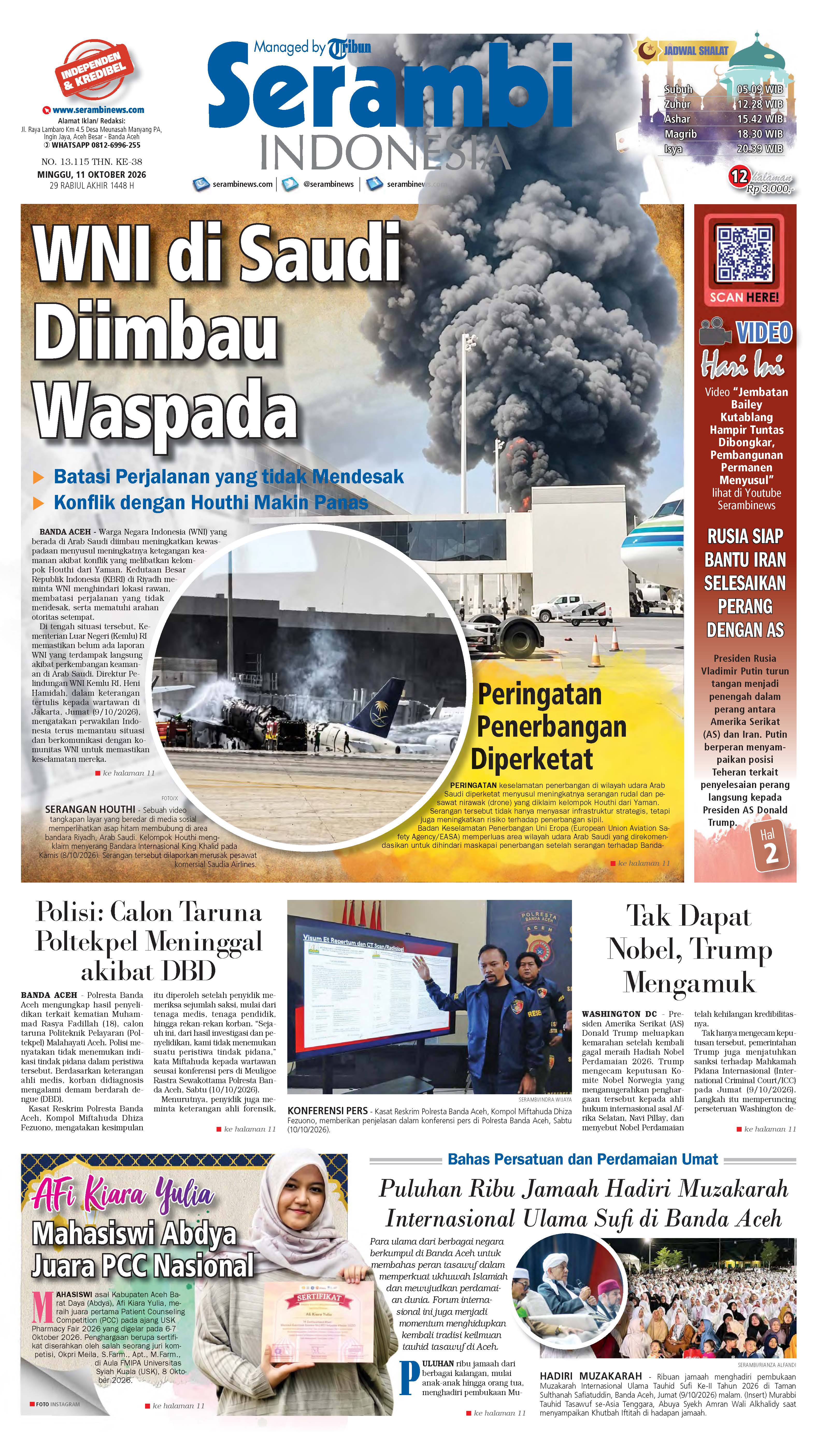 Sampul Serambi Indonesia