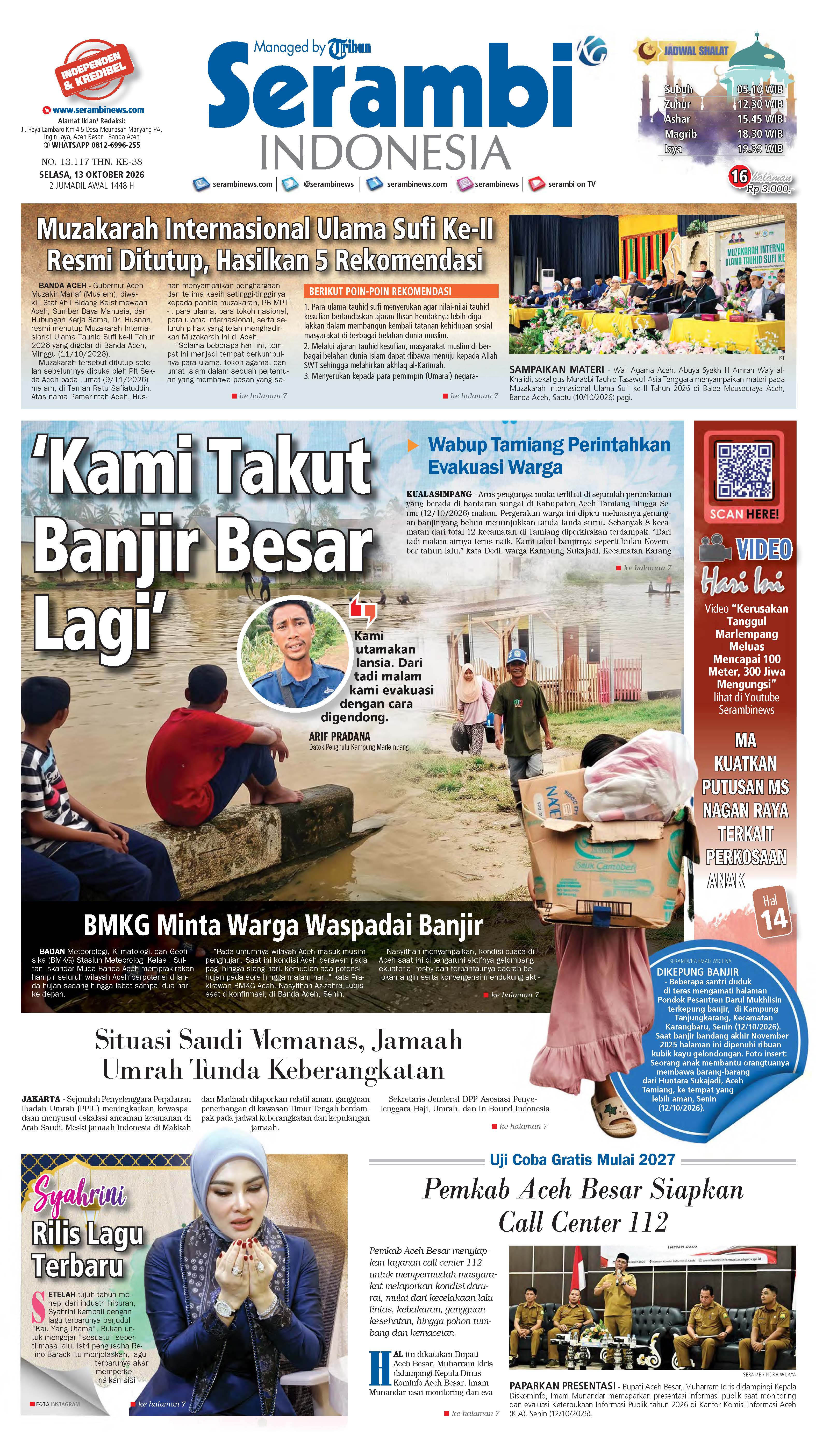 Sampul Serambi Indonesia