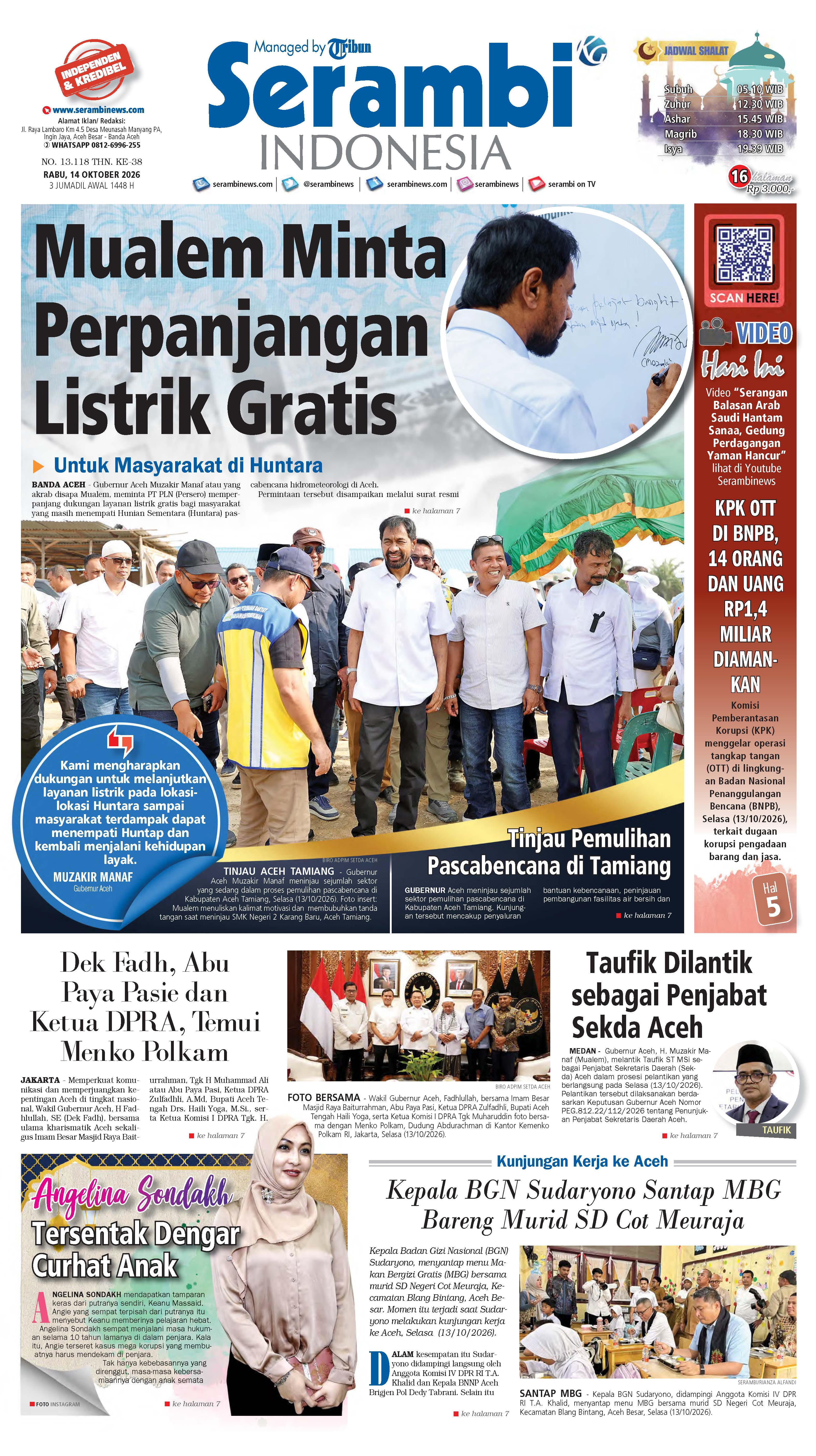 Sampul Serambi Indonesia