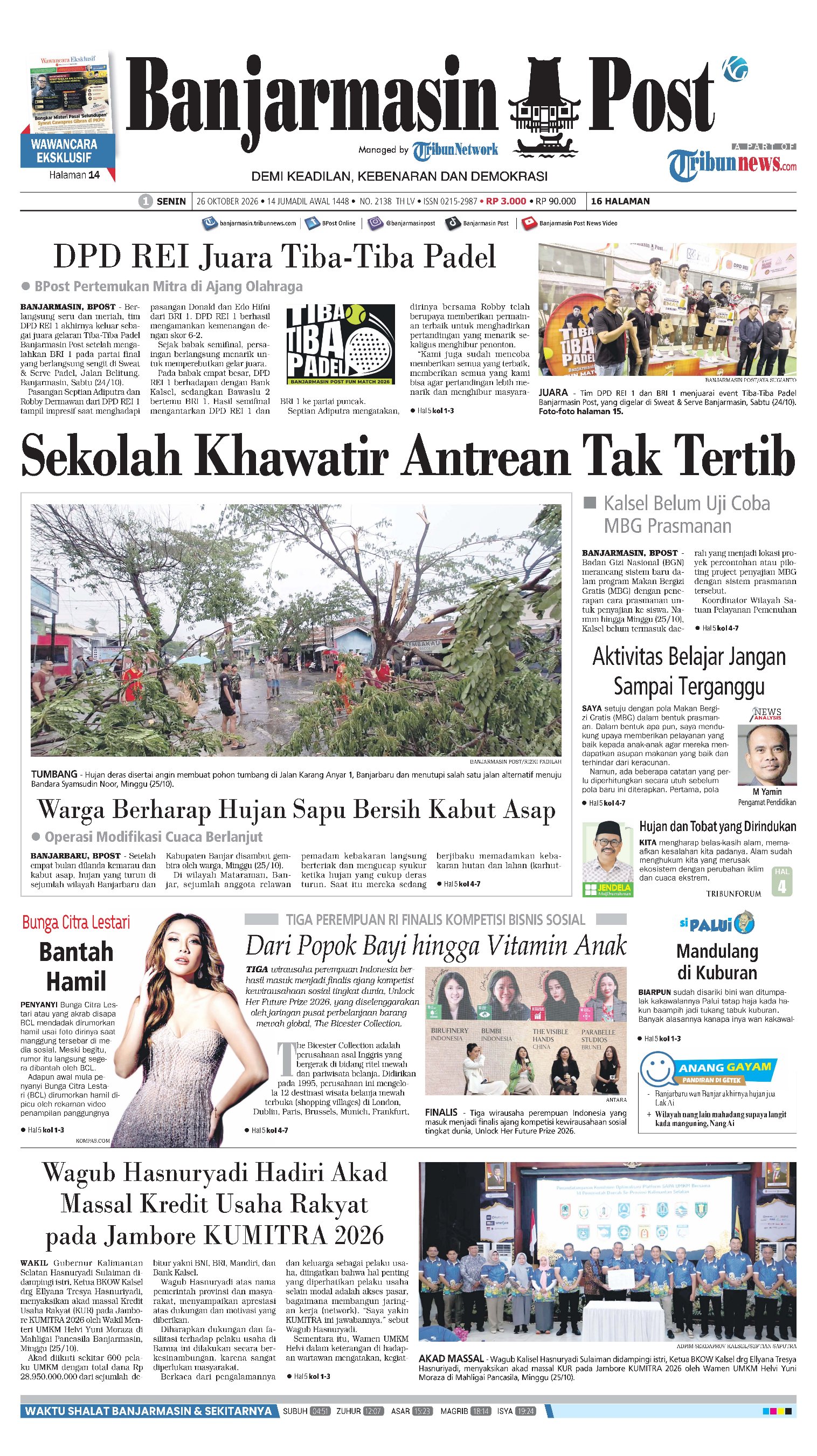 Cover BANJARMASINPOST