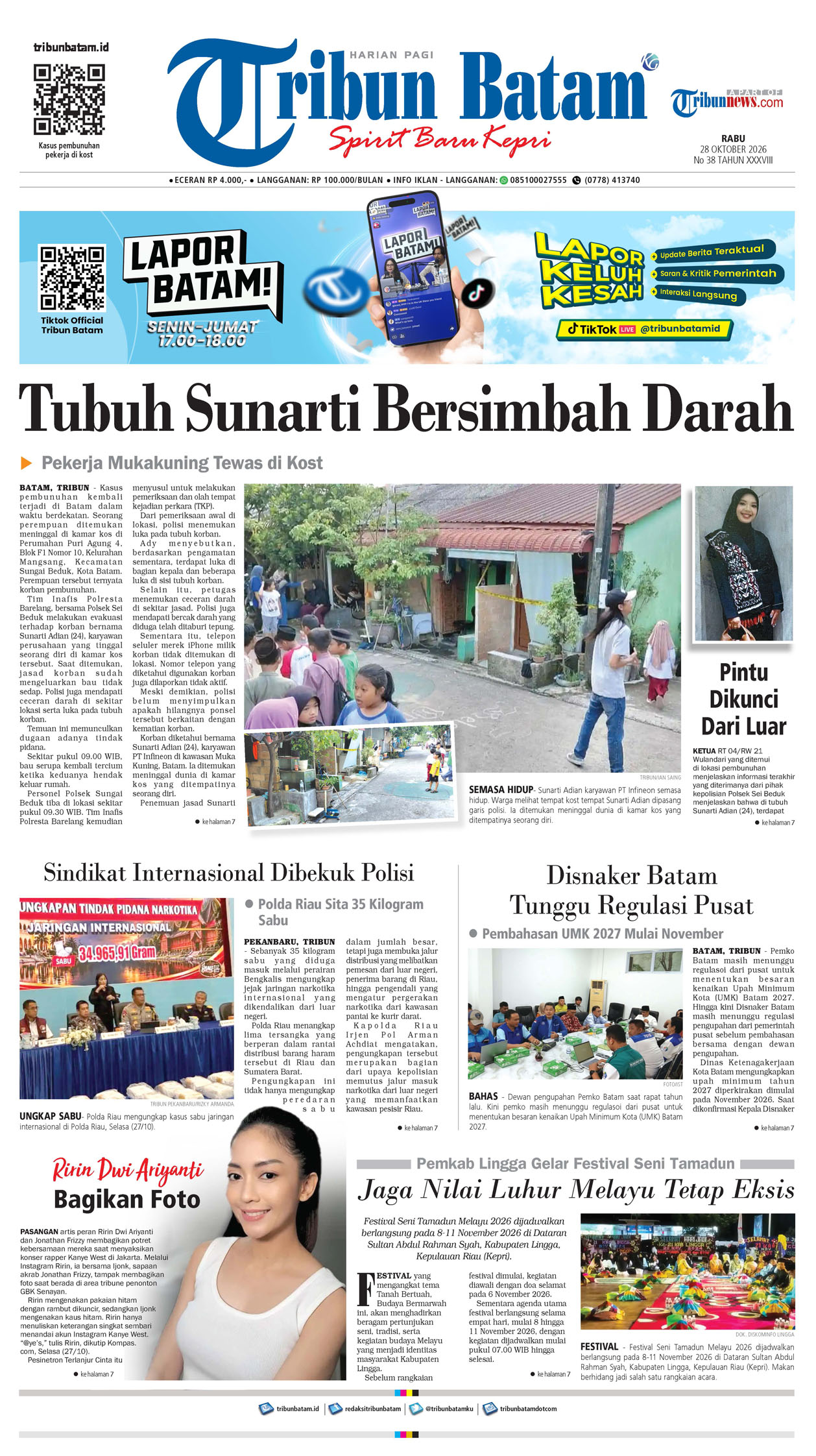 Cover TRIBUNBATAM