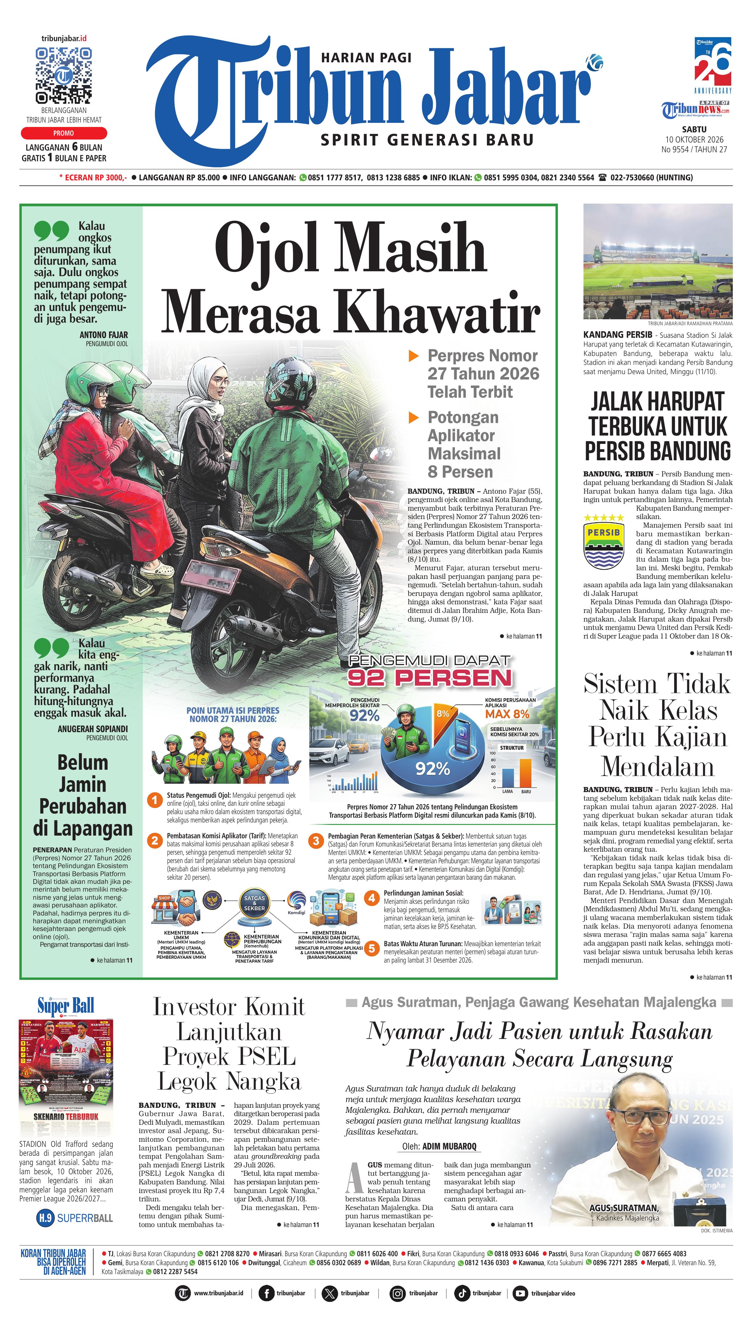 Sampul Tribun Jabar