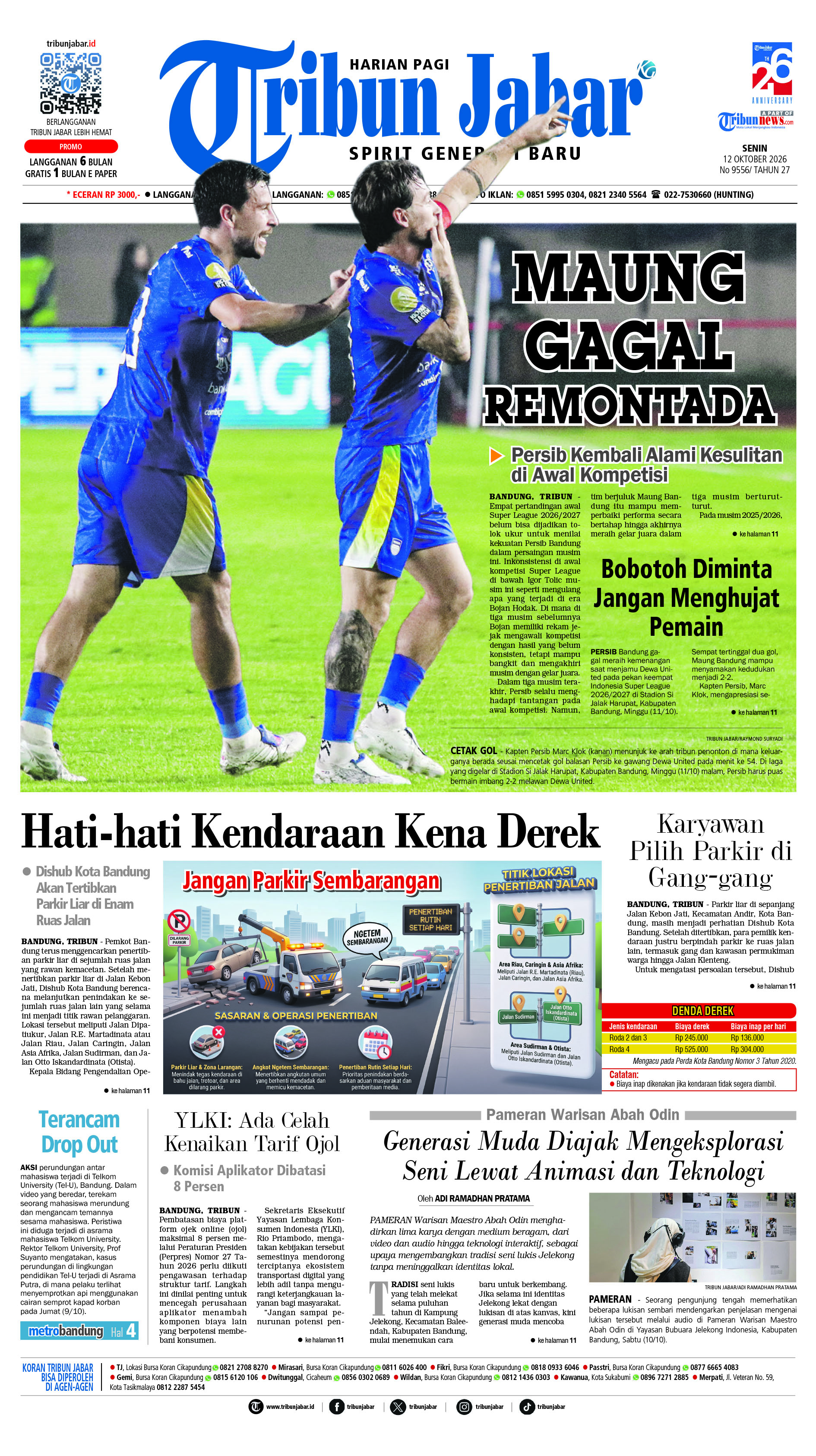 Sampul Tribun Jabar