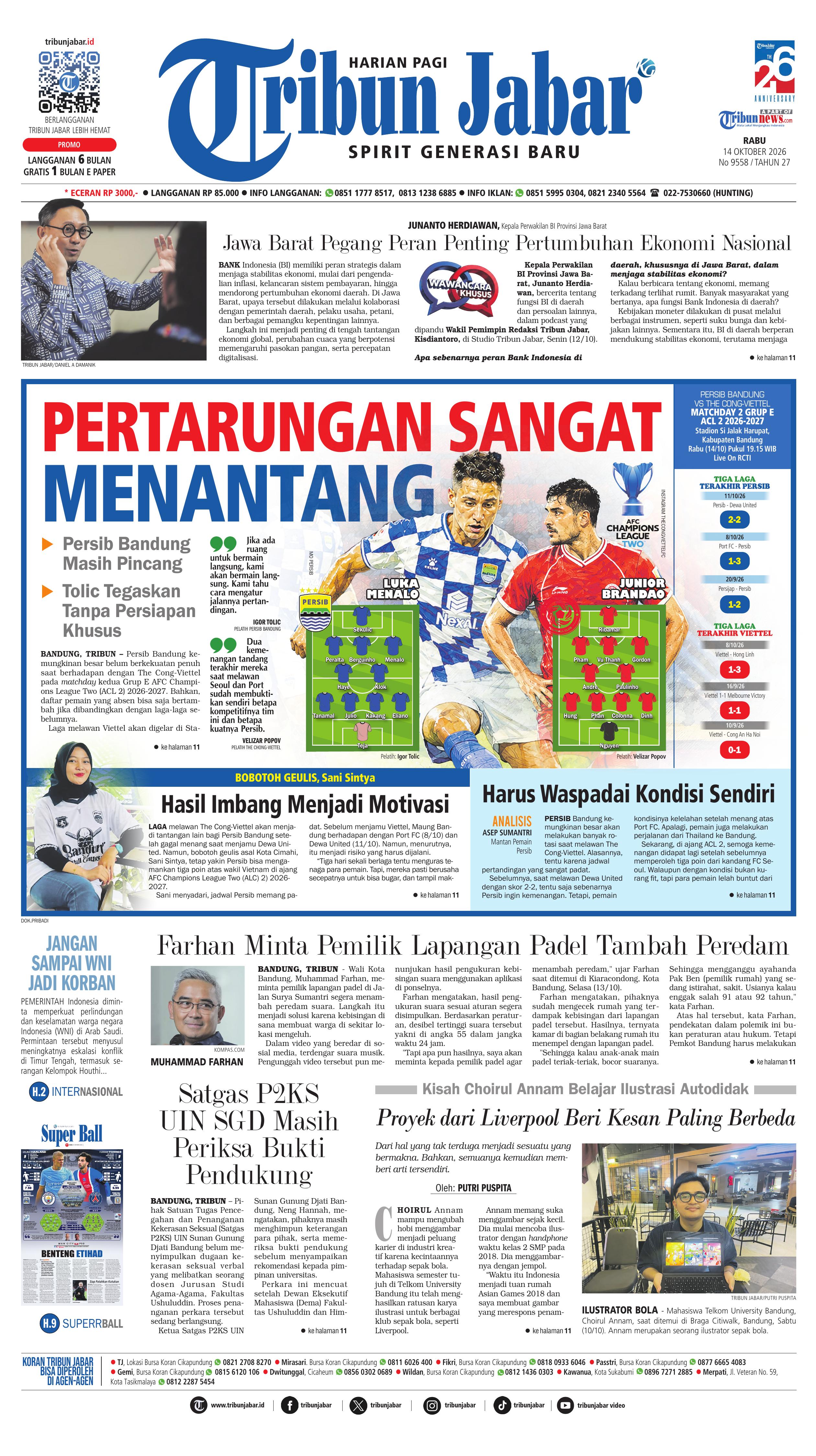 Sampul Tribun Jabar
