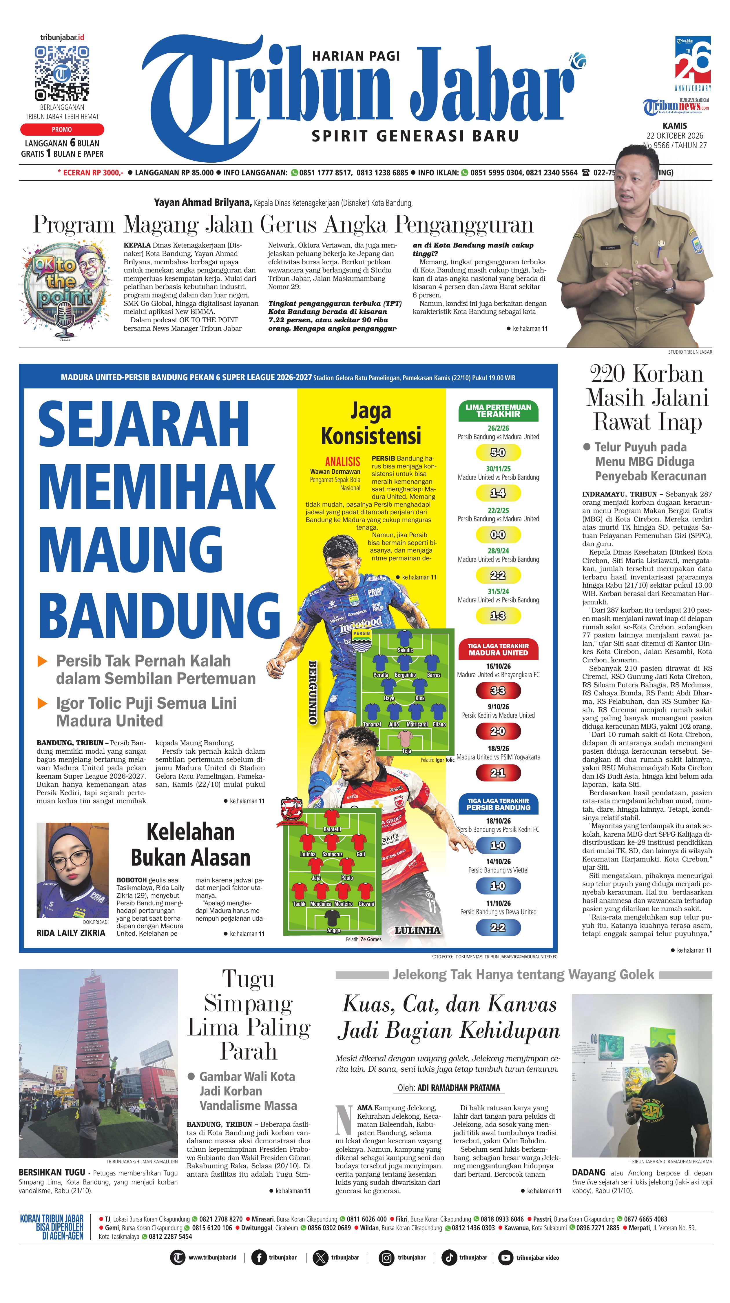 Cover TRIBUNJABAR