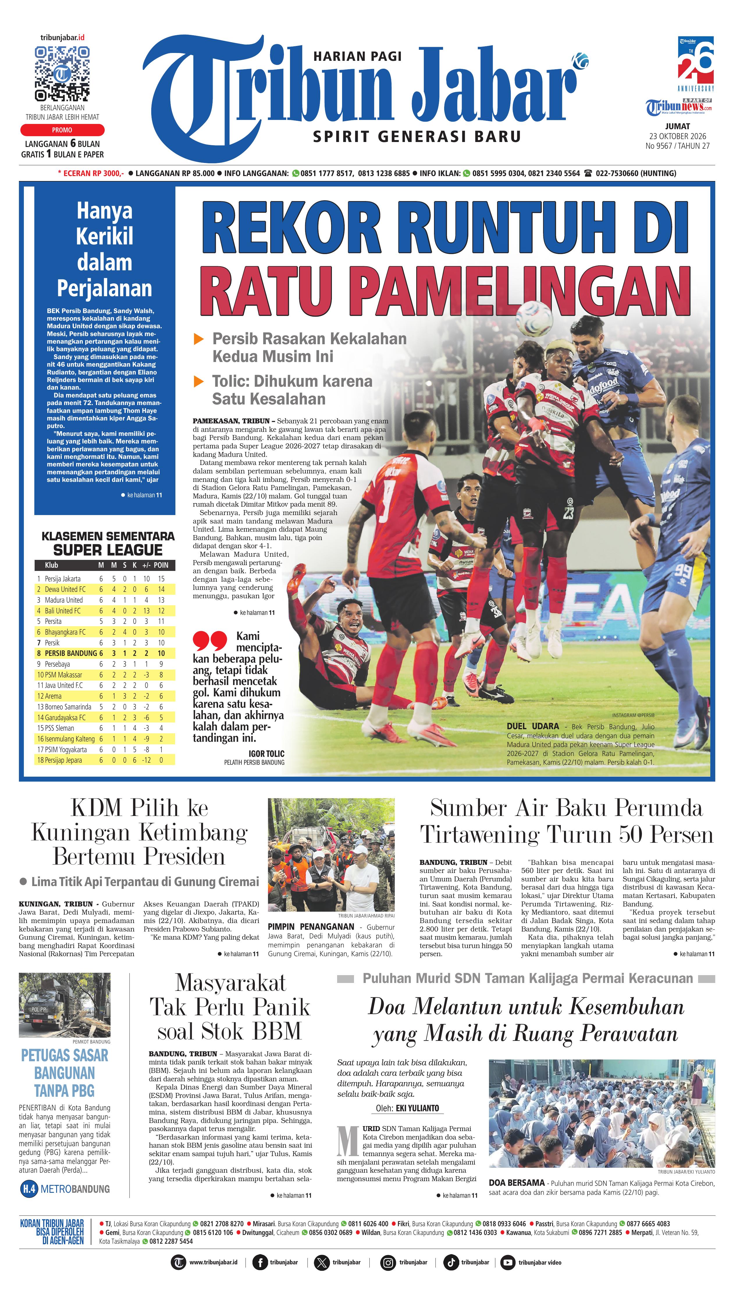 Cover TRIBUNJABAR