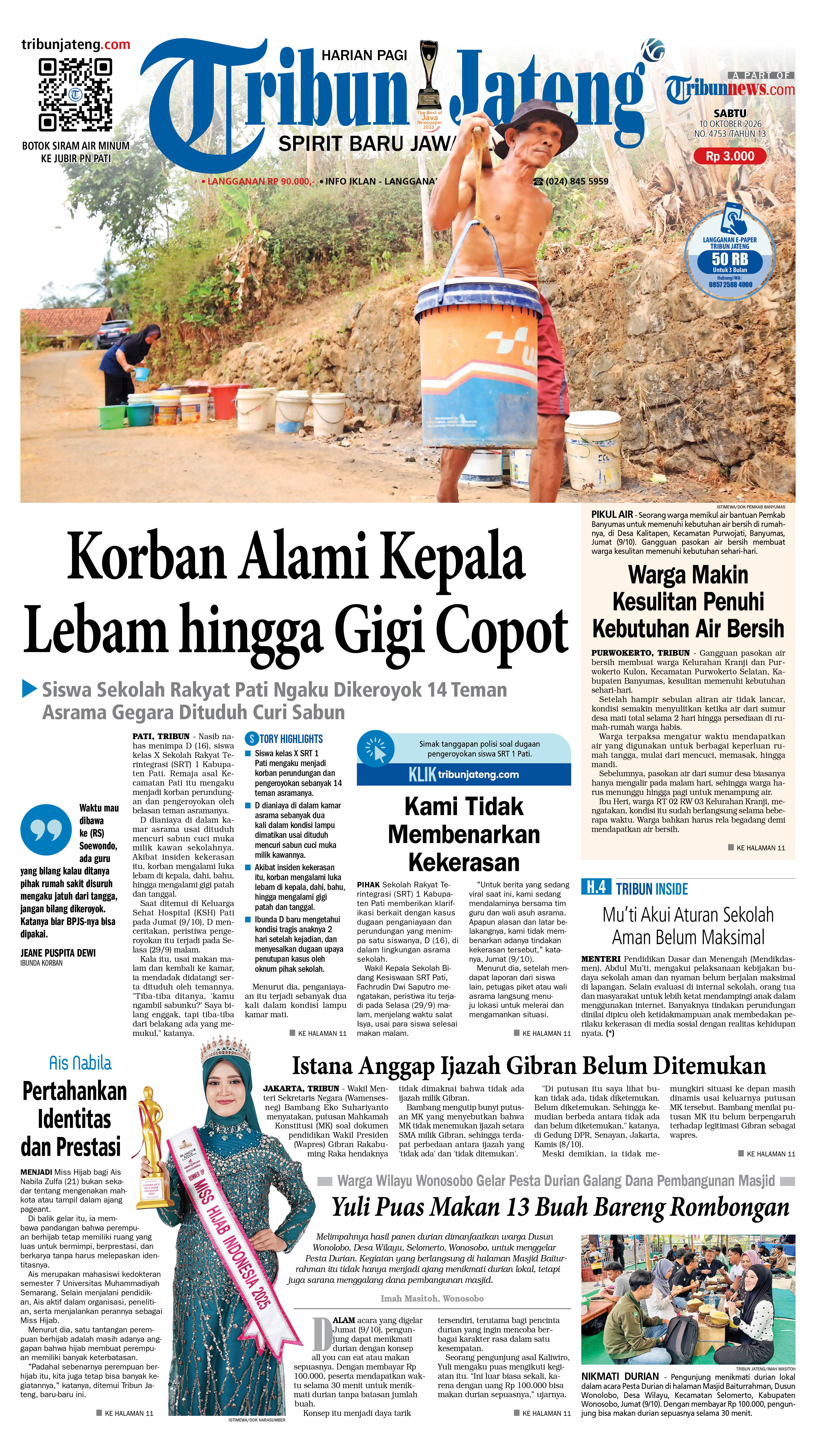 Sampul Tribun Jateng