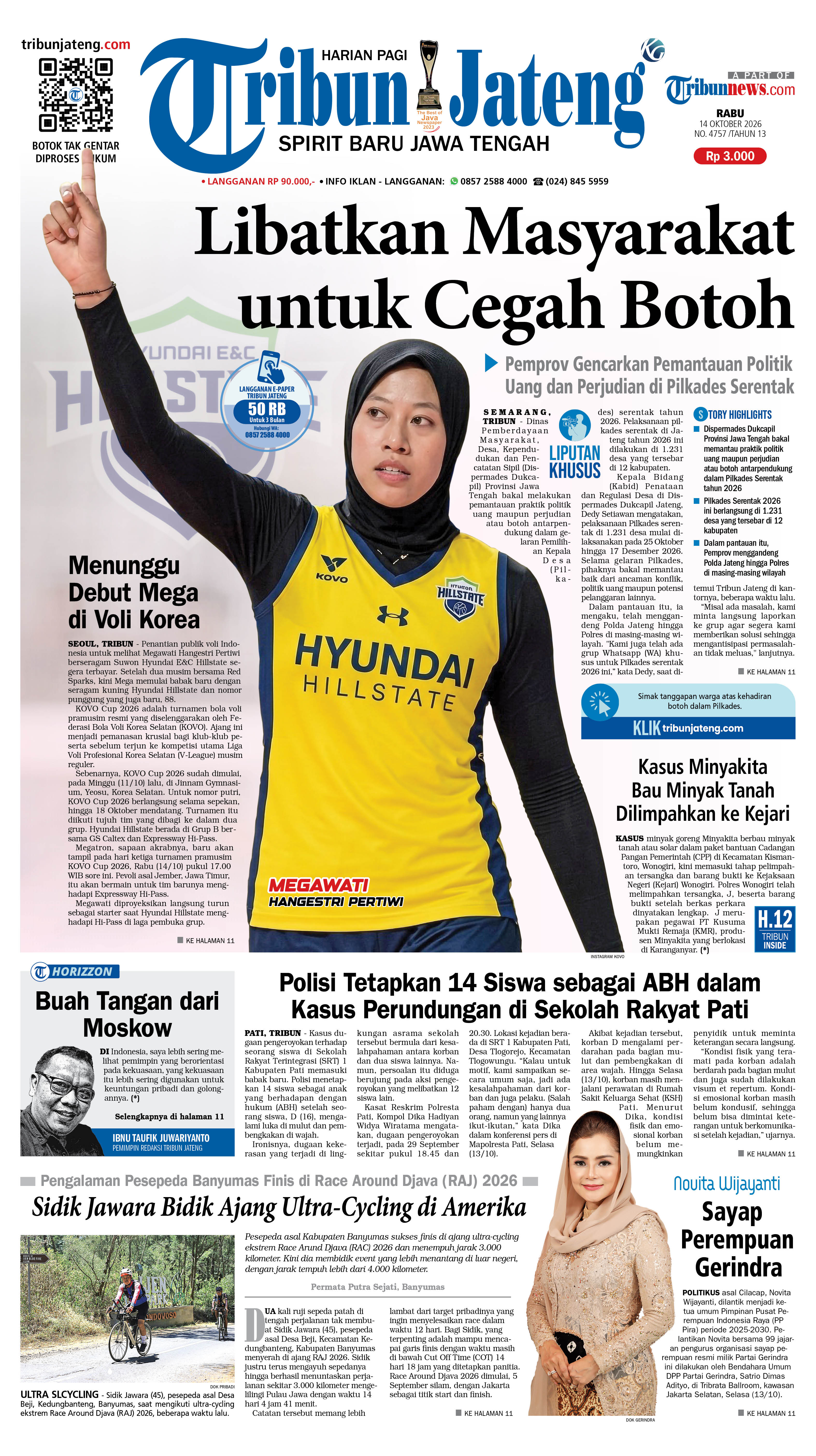 Sampul Tribun Jateng