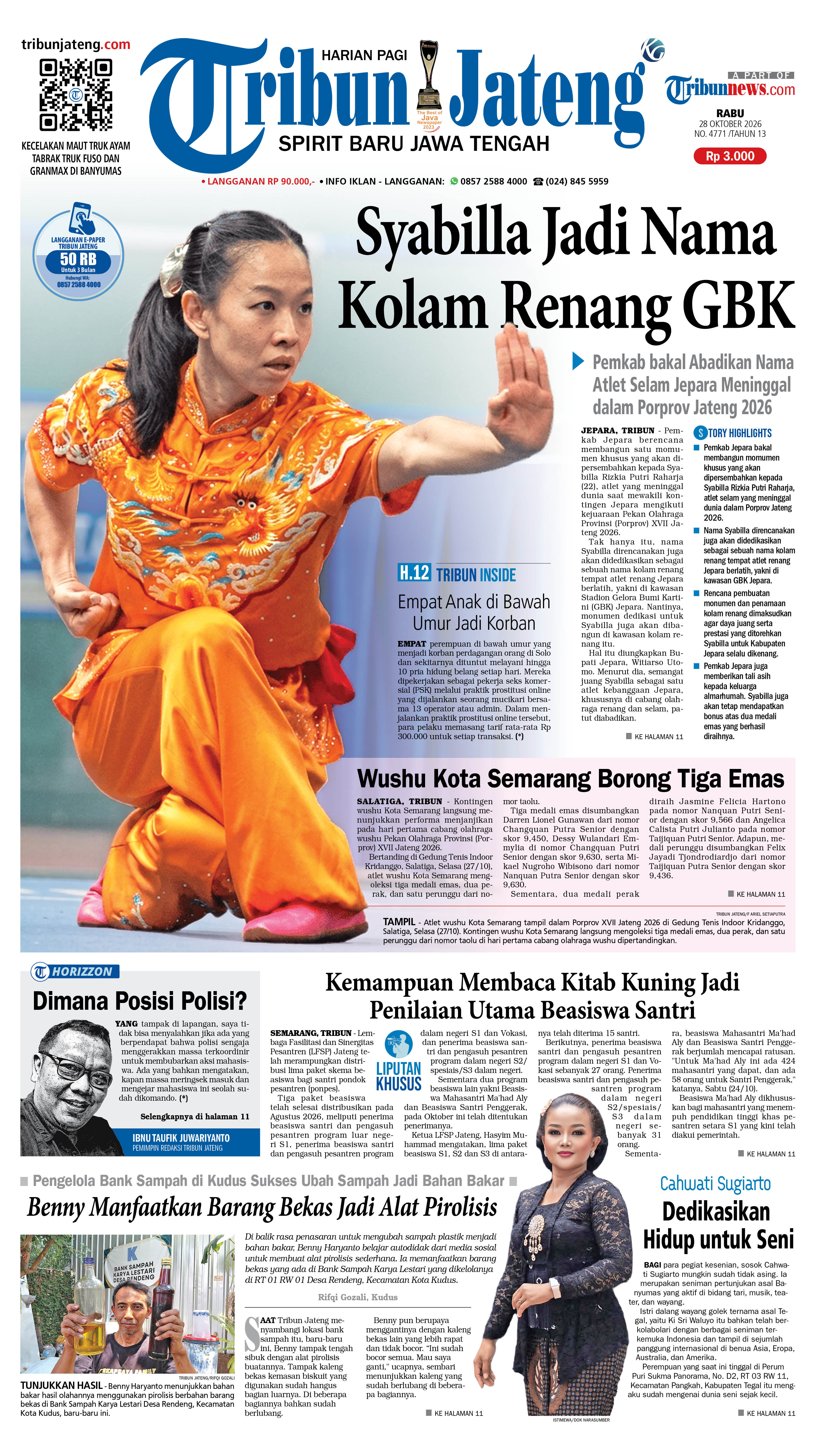 Cover TRIBUNJATENG