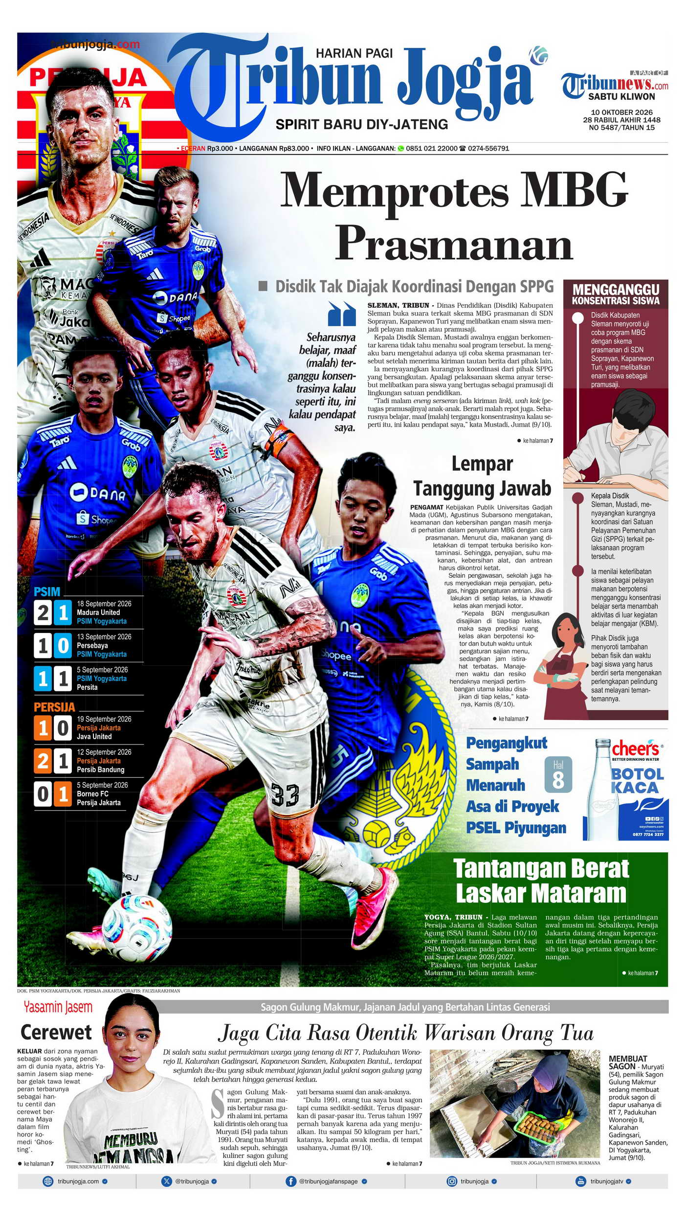 Sampul Tribun Jogja