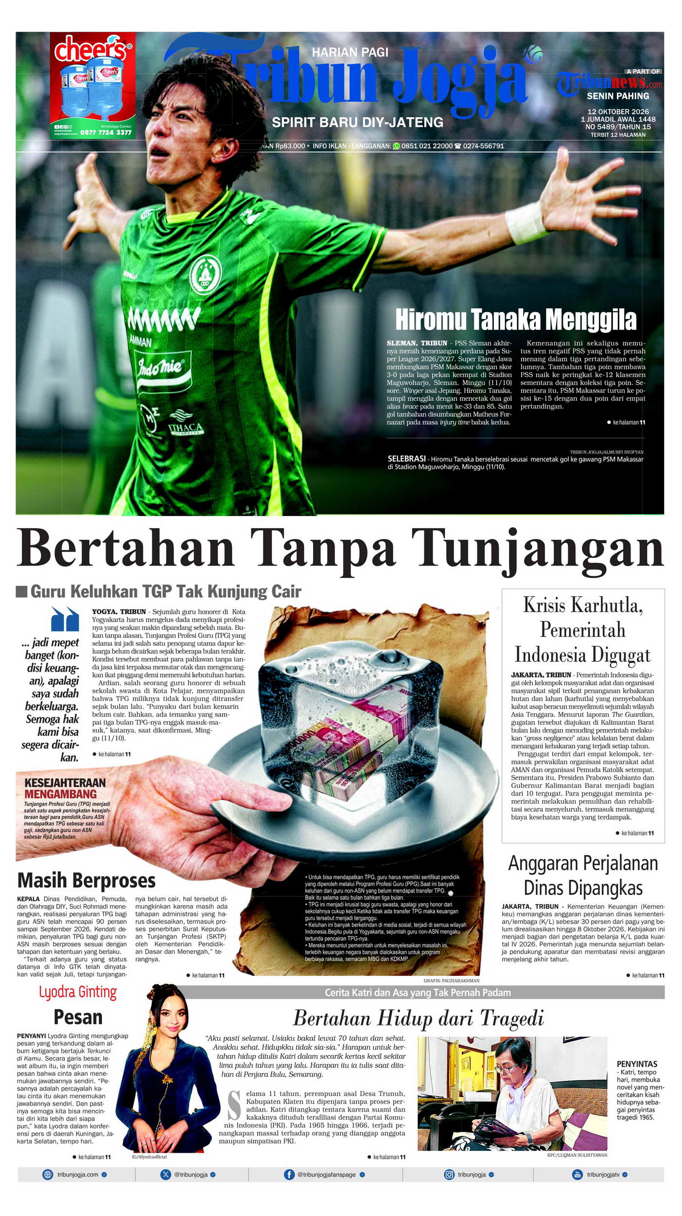 Sampul Tribun Jogja