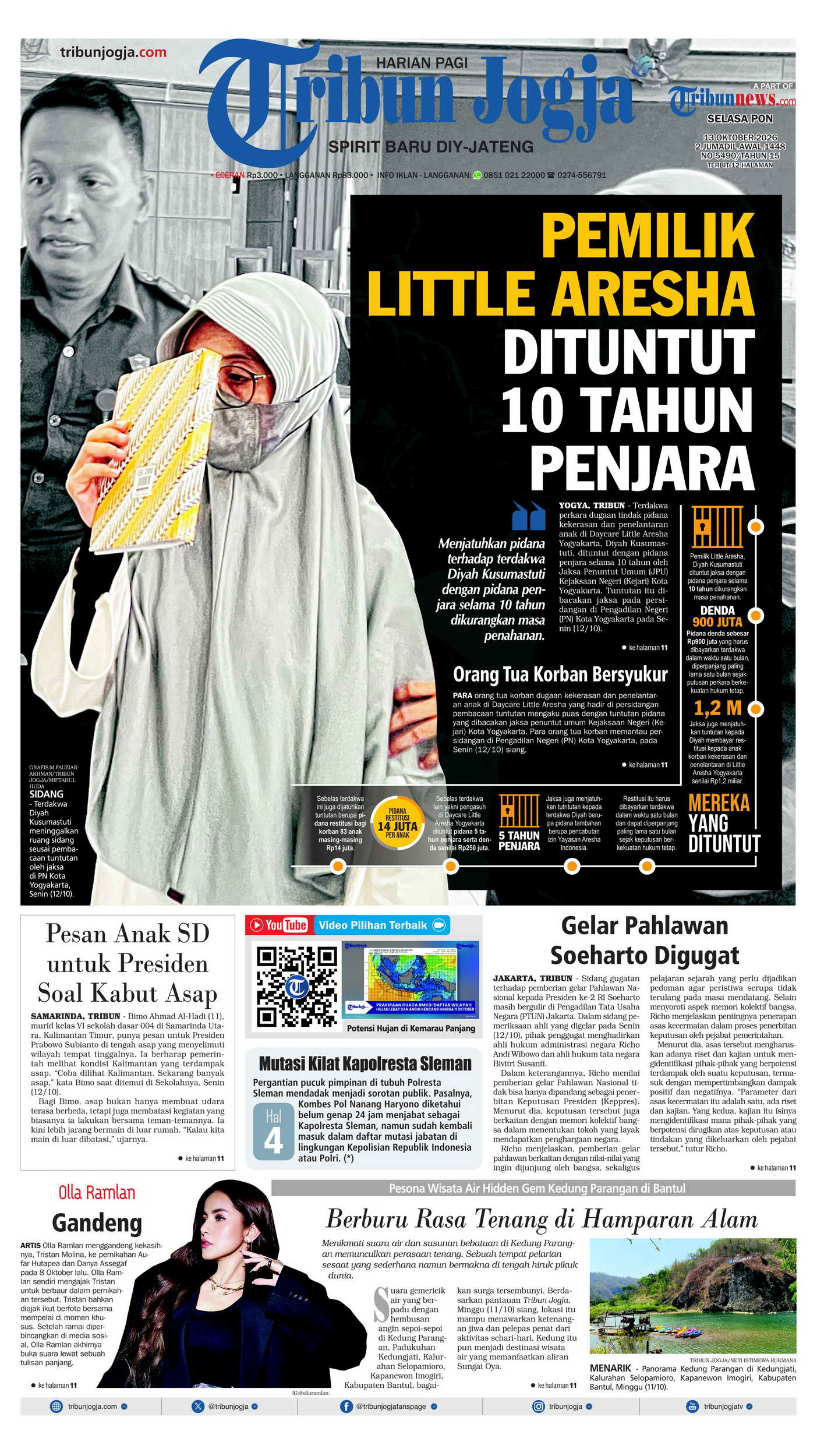 Sampul Tribun Jogja