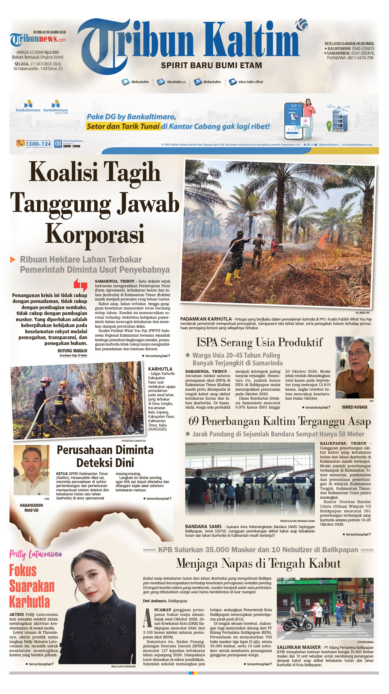 Cover TRIBUNKALTIM
