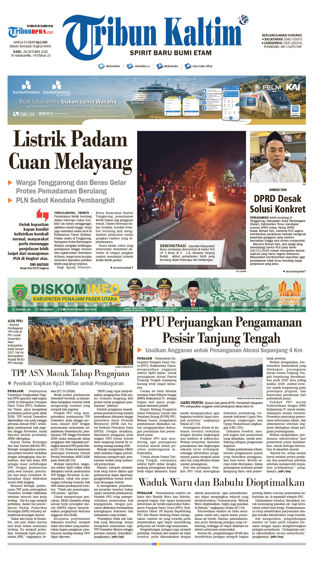 Cover TRIBUNKALTIM