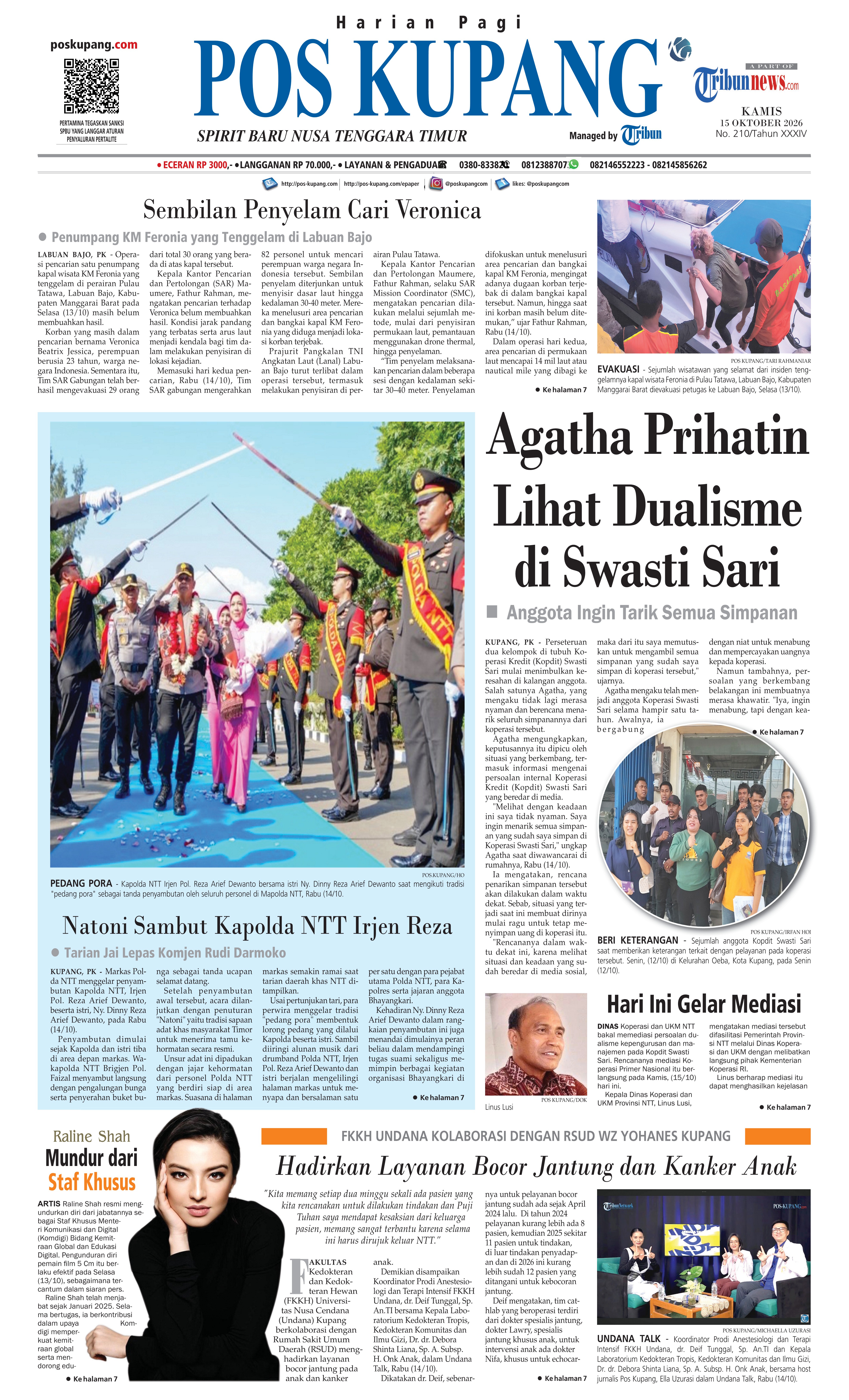 Sampul Pos Kupang