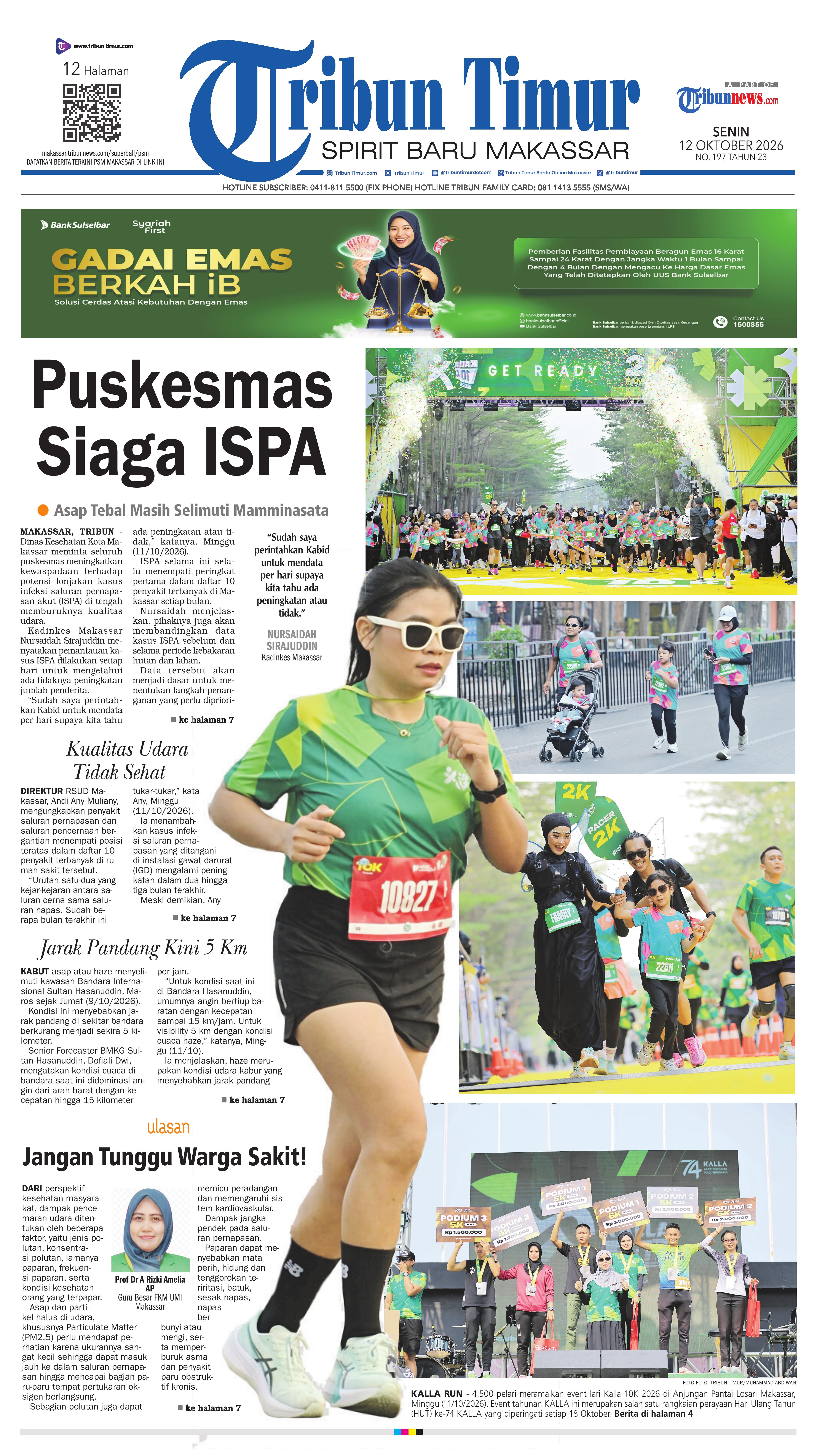 Sampul Tribun Timur
