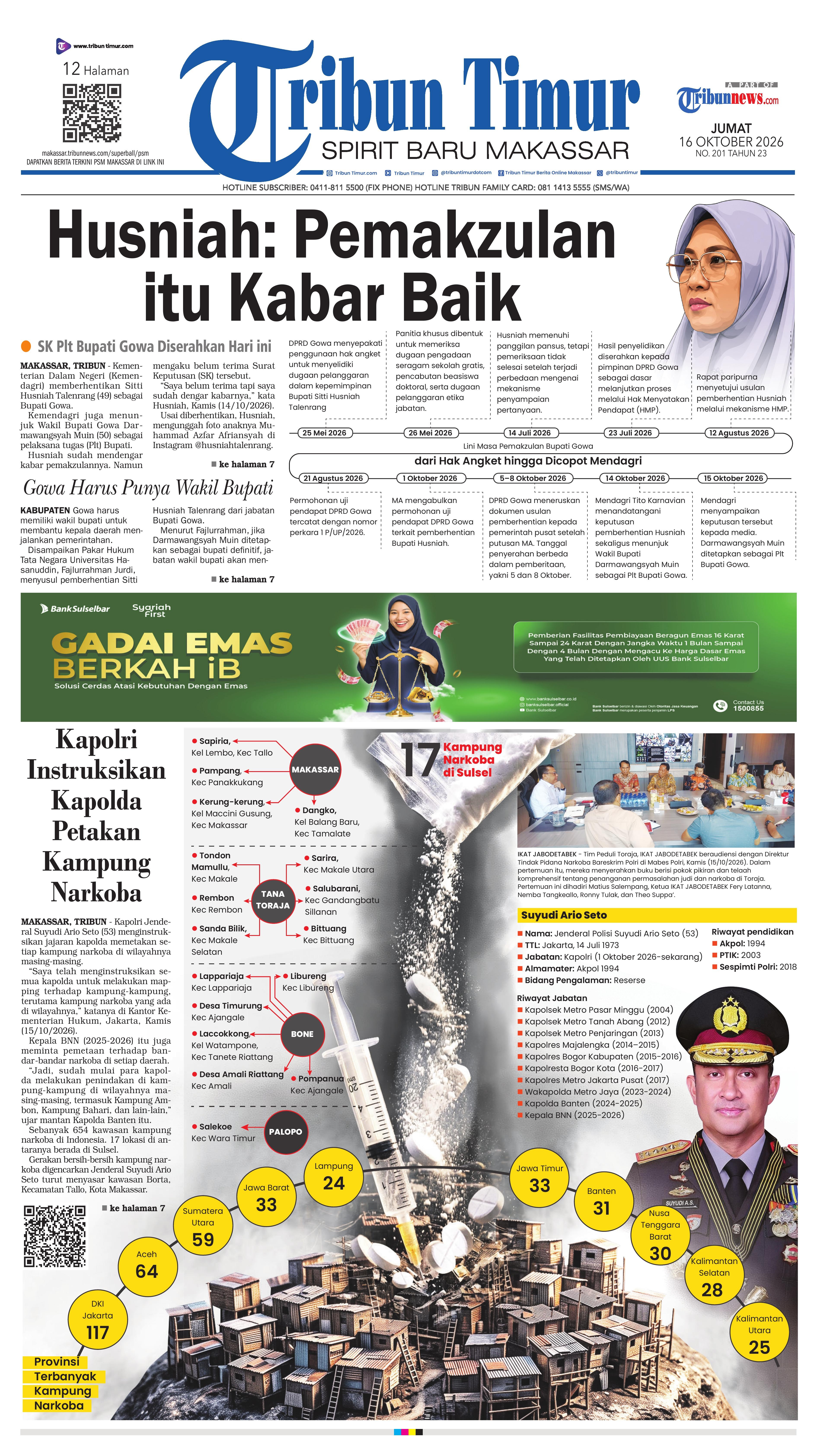 Sampul Tribun Timur
