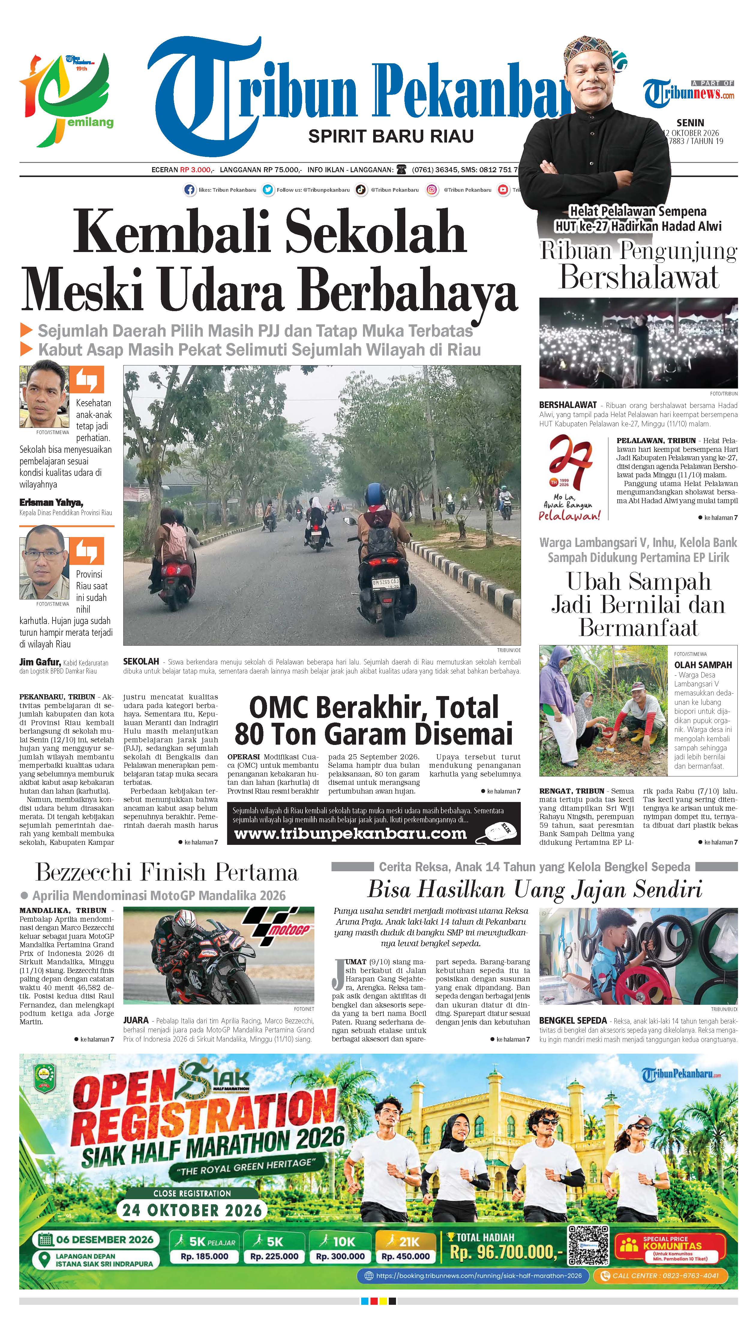 Sampul Tribun Pekanbaru