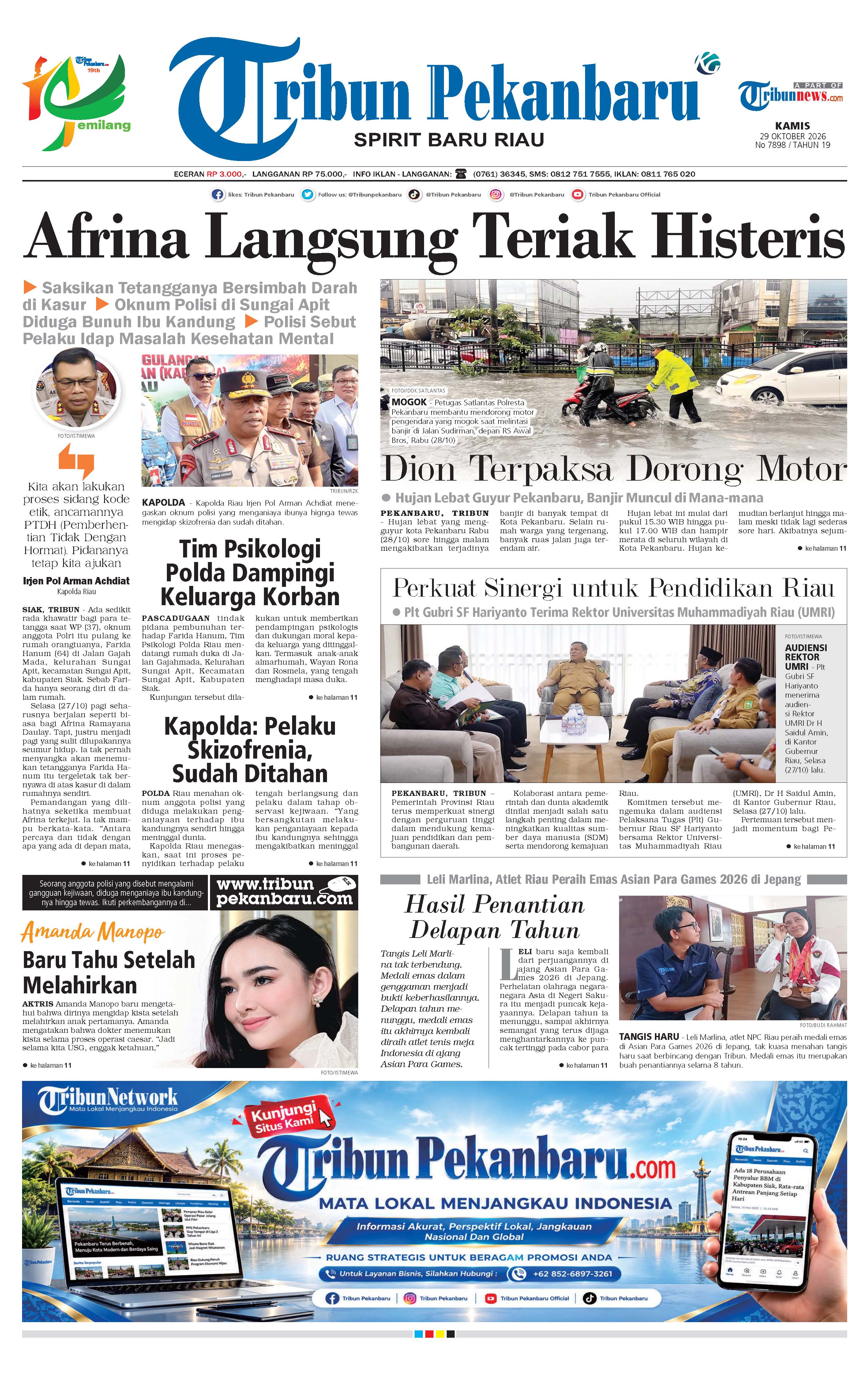 Cover TRIBUNPEKANBARU
