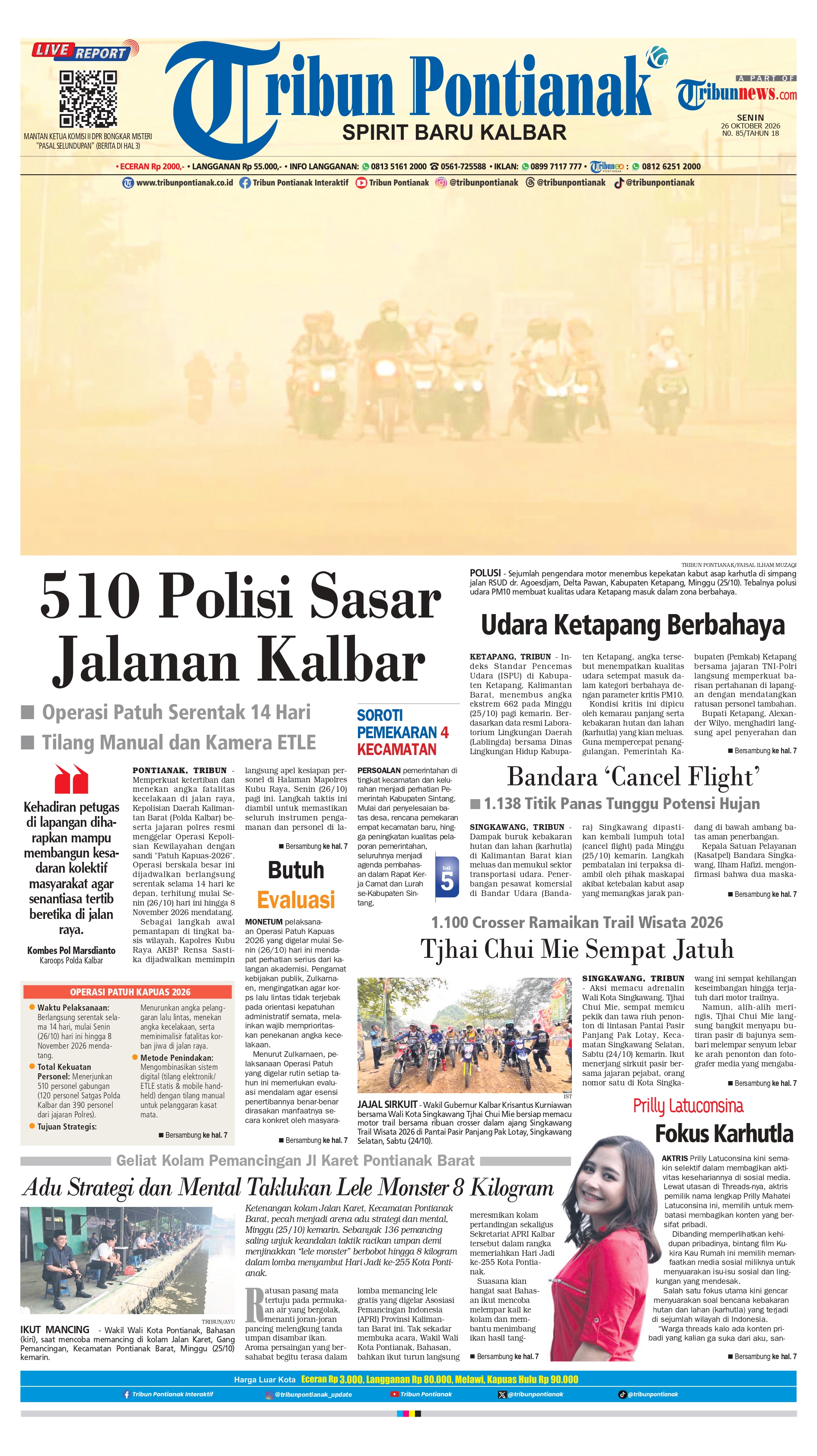Cover TRIBUNPONTIANAK