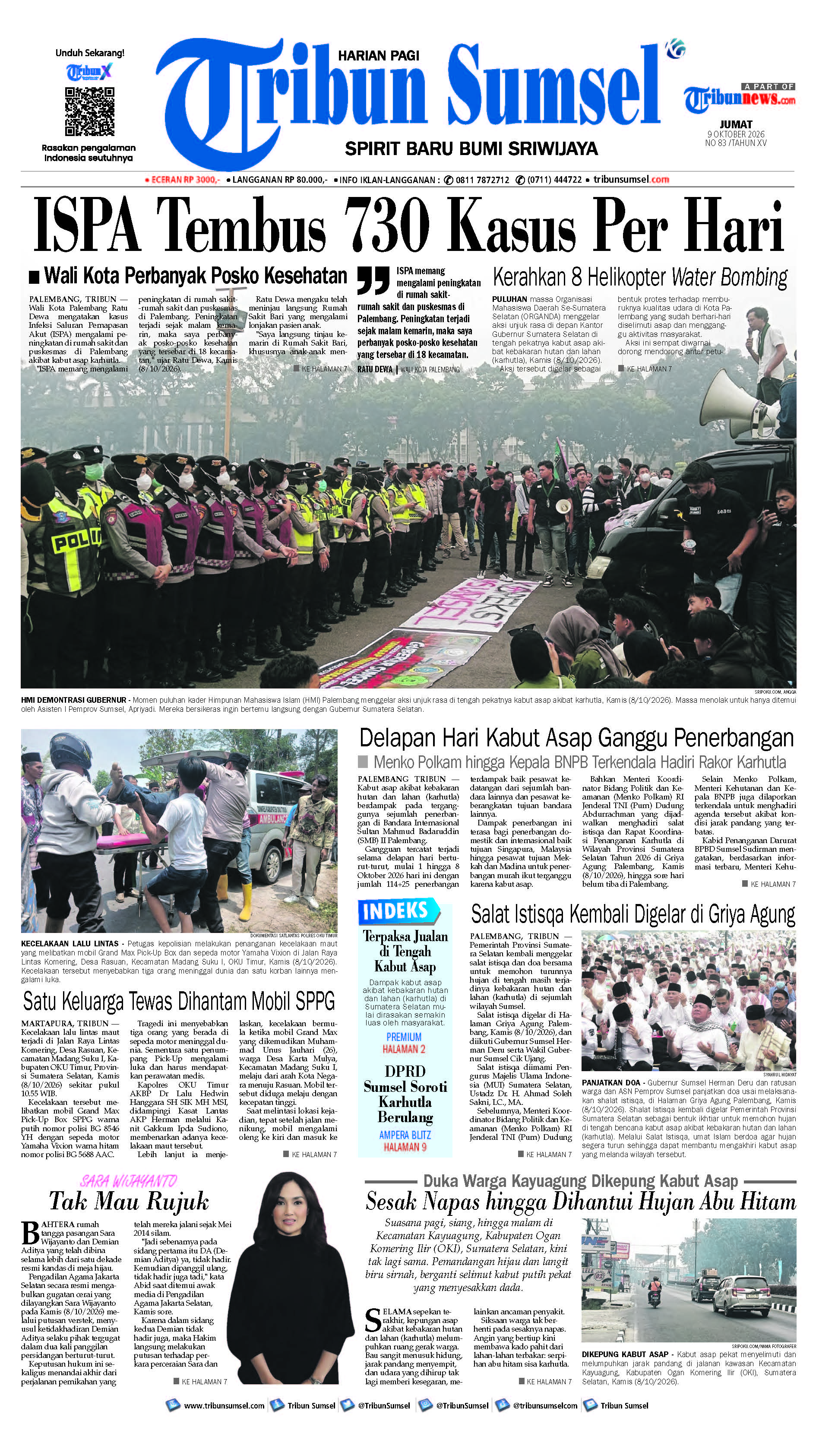 Sampul Tribun Sumsel