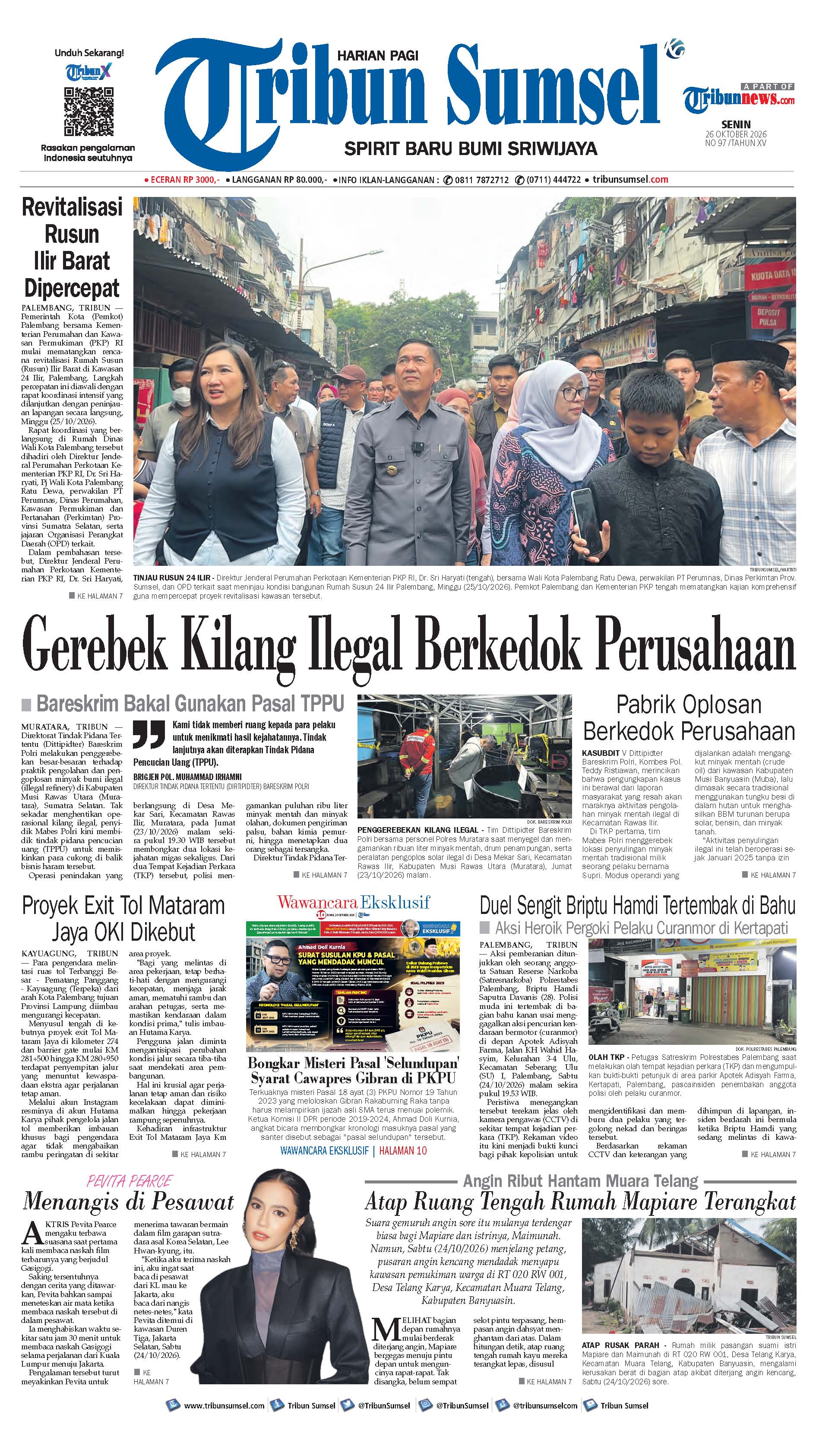Cover TRIBUNSUMSEL