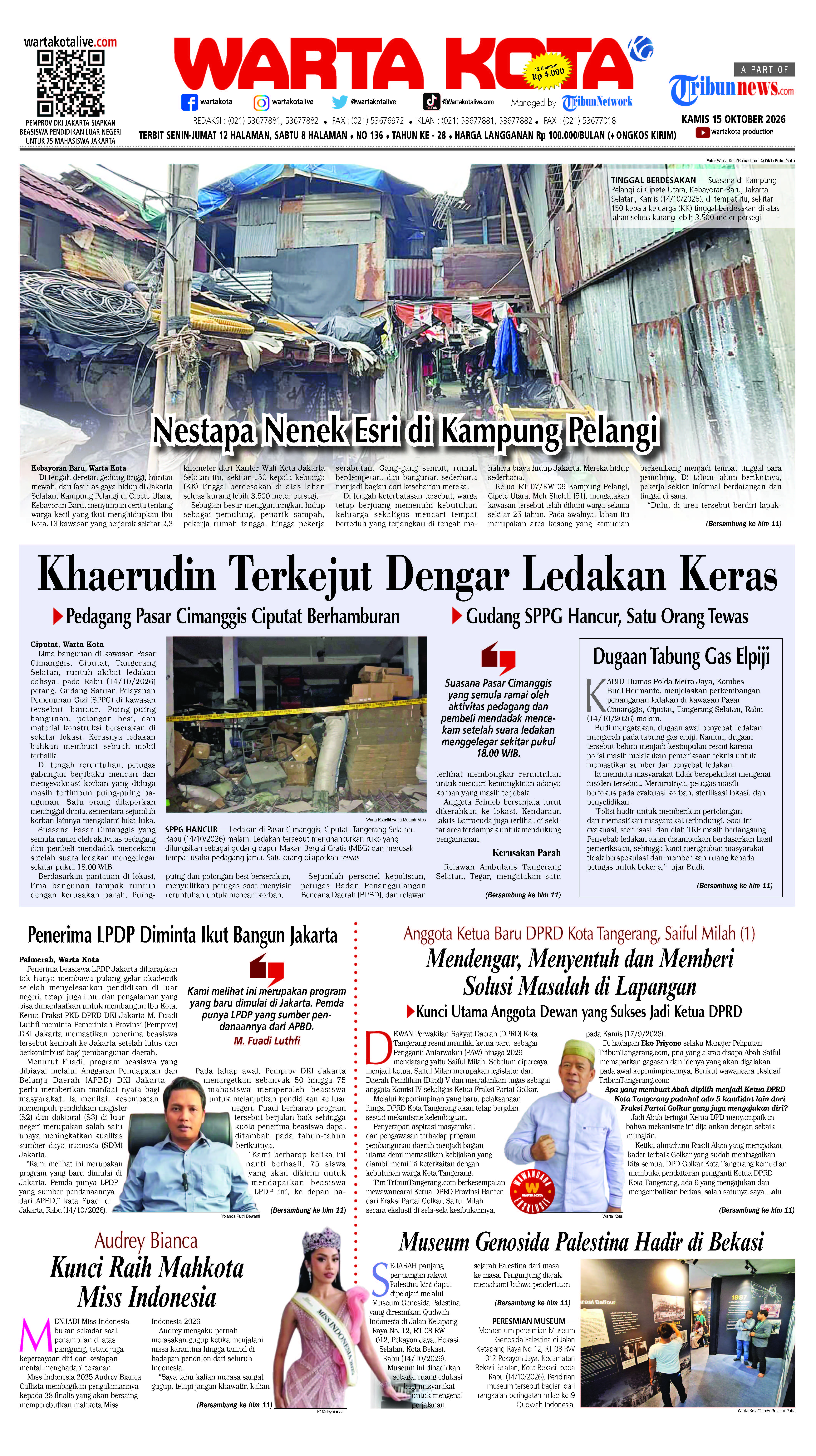 Sampul Warta Kota