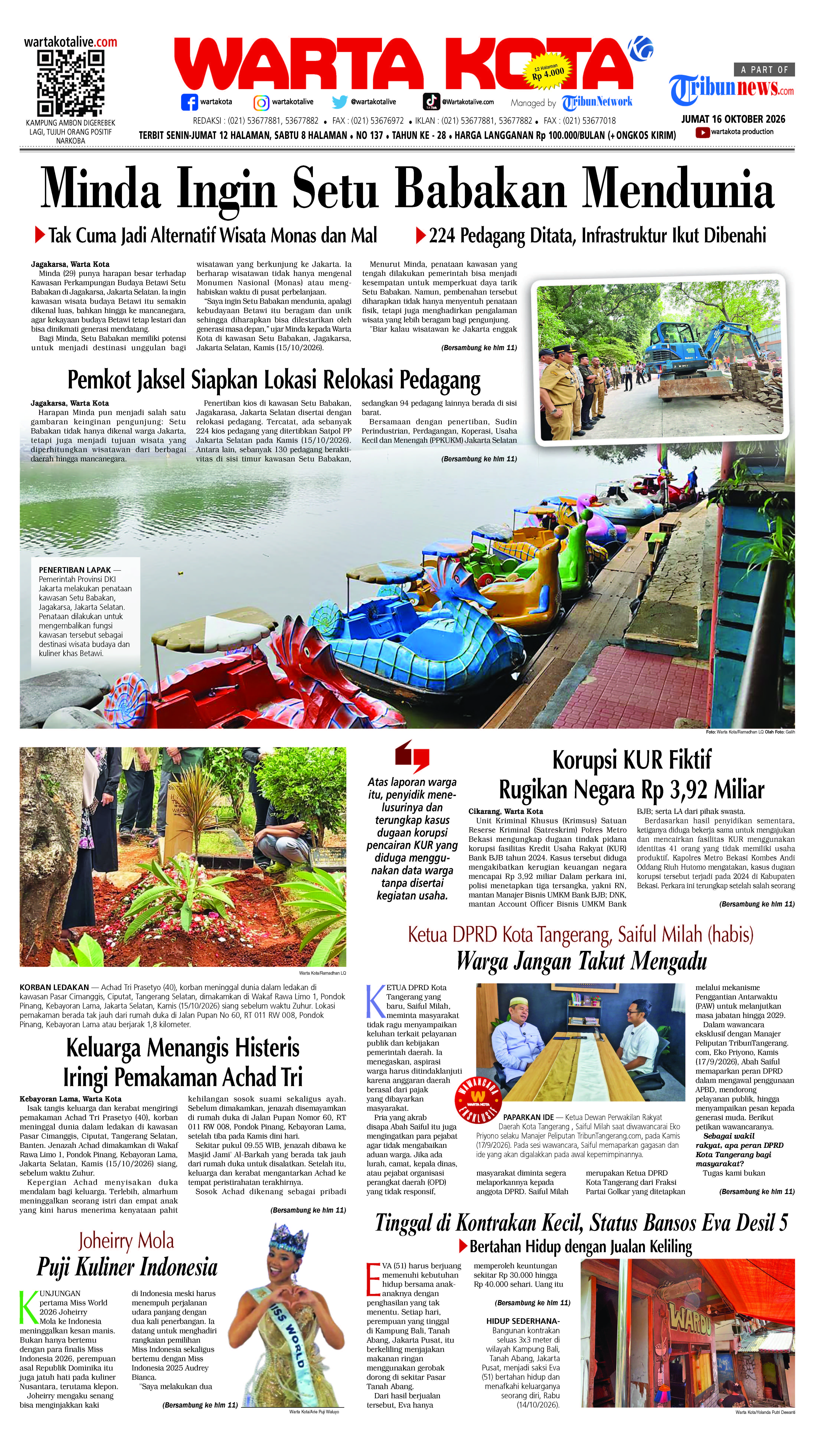 Sampul Warta Kota
