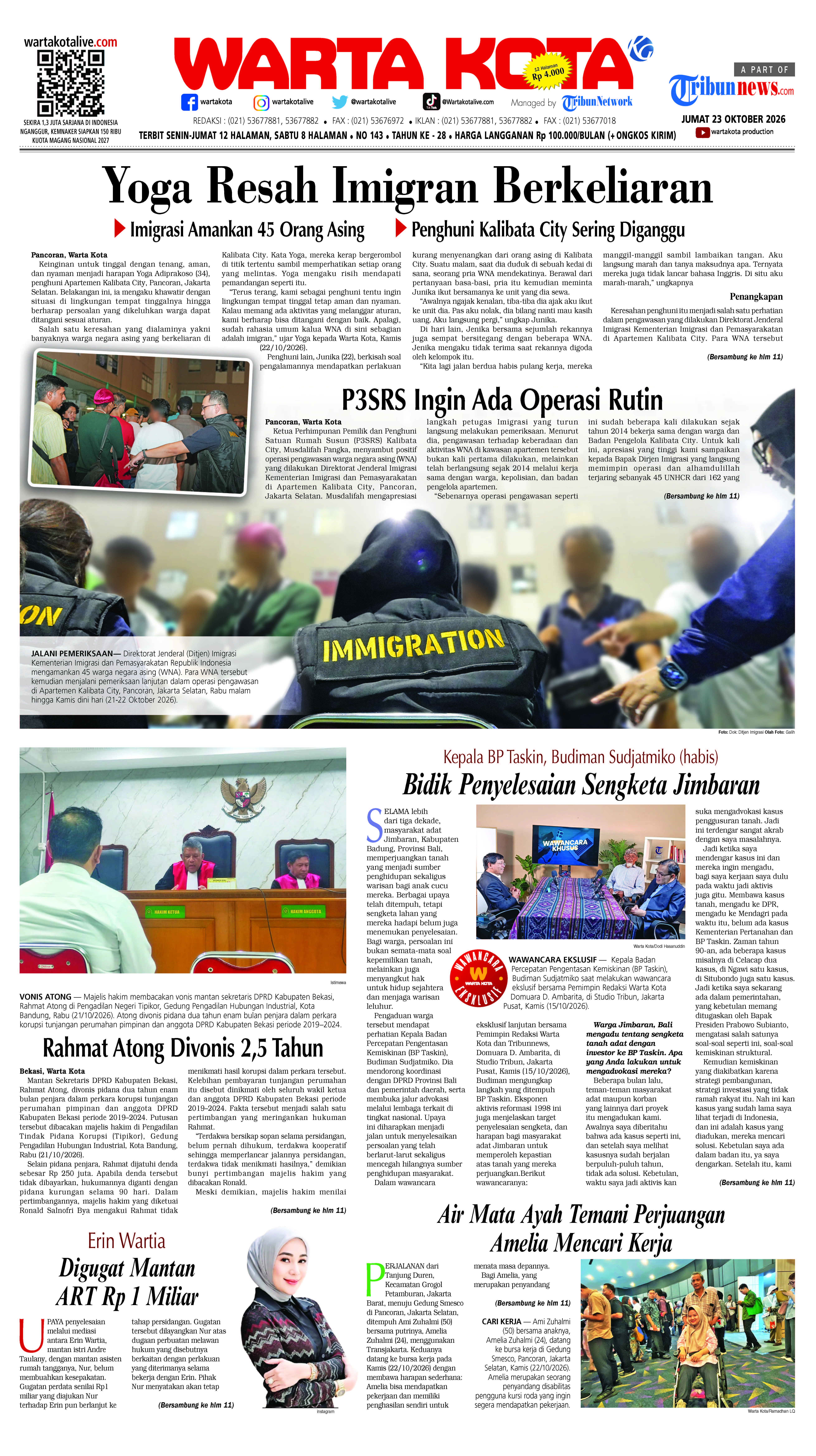 Cover WARTAKOTA